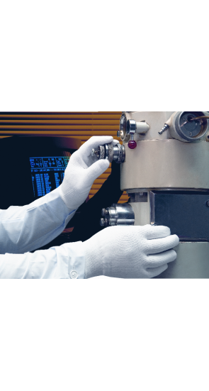 Перчатки Микрон нейлон белый Перчатки Микрон нейлон белый